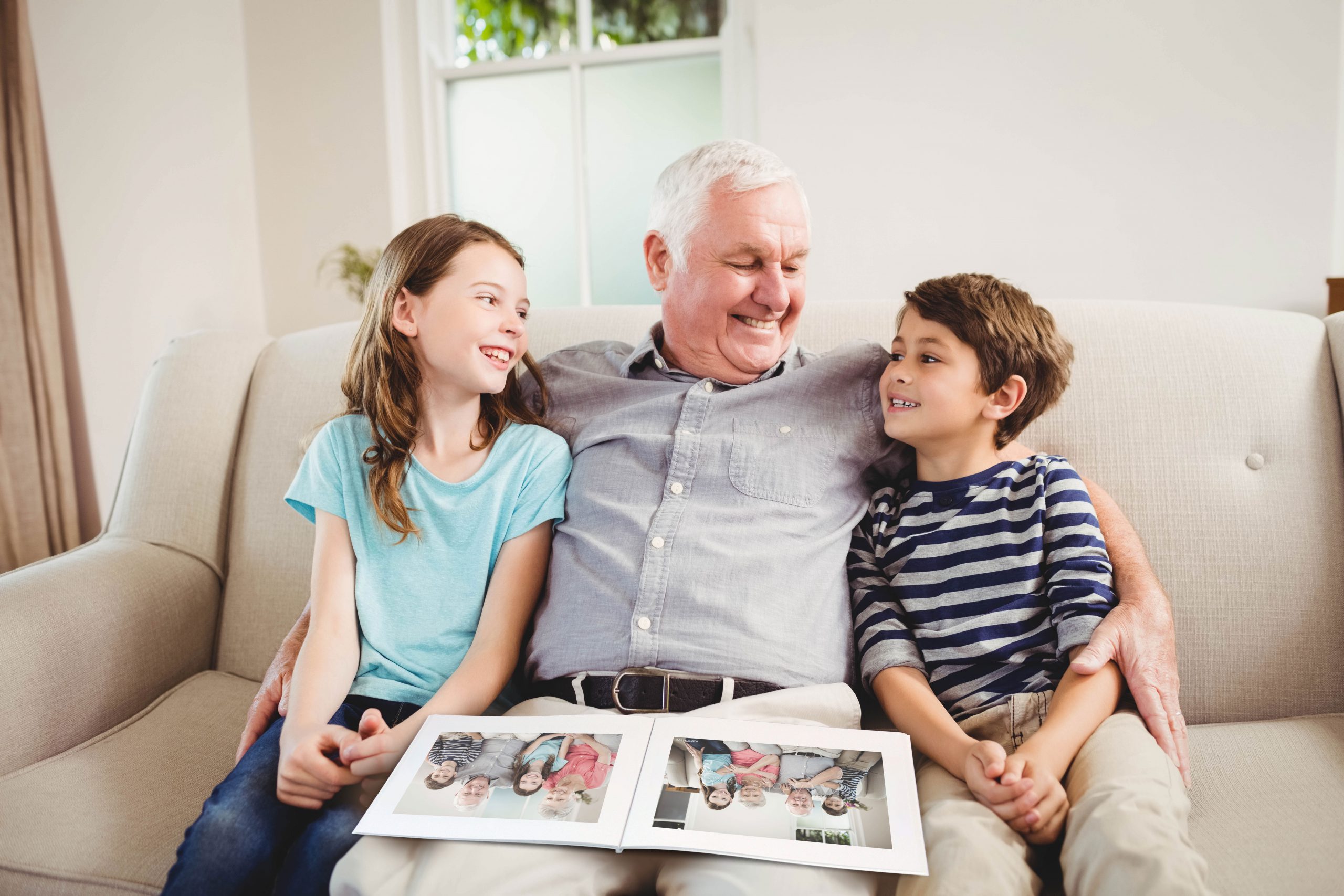 Imprimerie numérique 1 En famille avec Papy