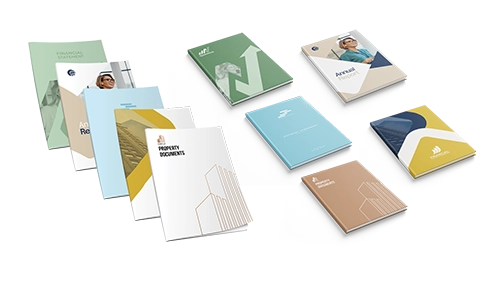 Comptable - Finance 1 Personnalisation de plusieurs documents reliers