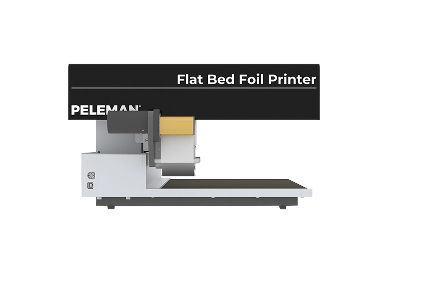 Numérique 13 Flat Bed Foil Printer vue de côté