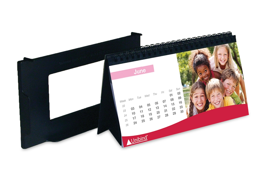 Photos 24 Peel & Stick Calendar Cardboard Desktop