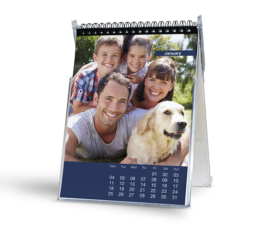 Photos 23 Peel & Stick Calendar Desktop