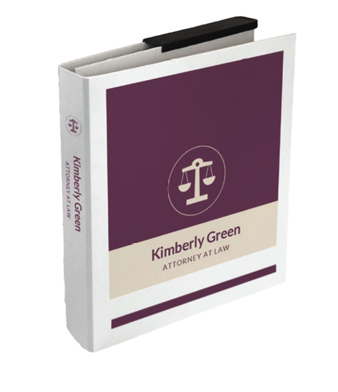 Impression et Reliure 19 Duo Binder A4 personnalisable