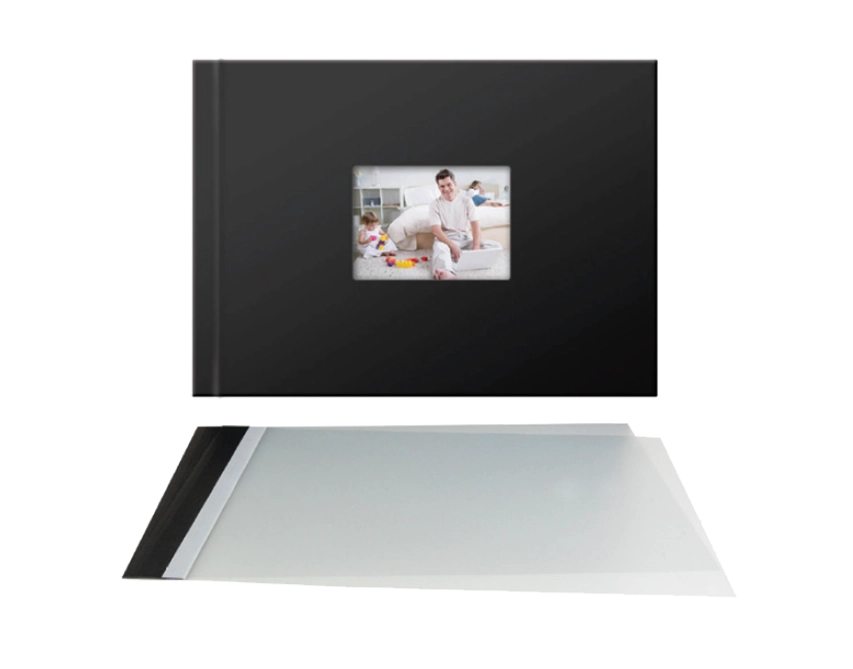Photos 16 PhotoBook for Staple Steelbinding with Window