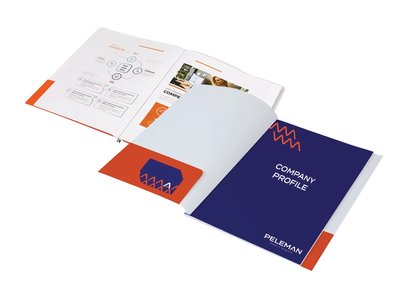 Impression et Reliure 18 Petit dossier souple personnalisable