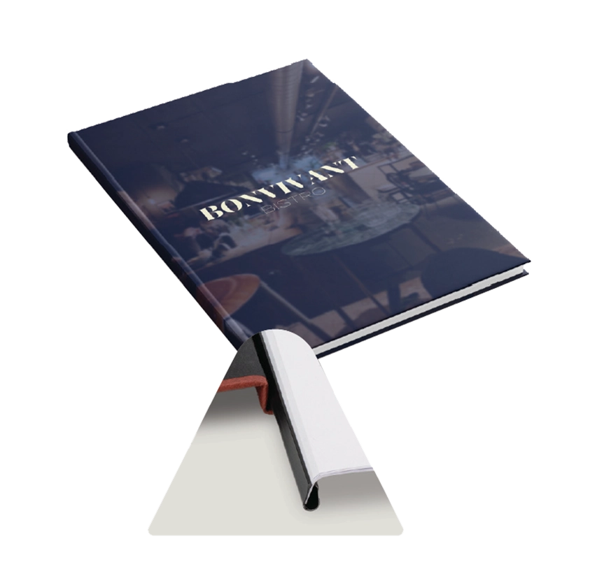 Full colour clamp binding
