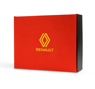 Coffret avec logo Renault